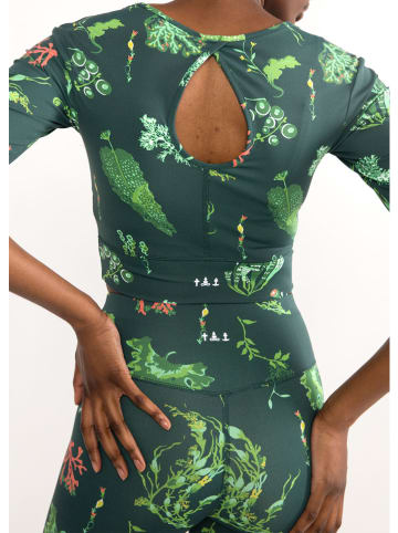 Blutsgeschwister Shirt "Ocean Saving" in Grün