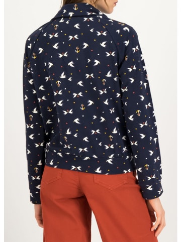 Blutsgeschwister Sweatvest "Vitamine" donkerblauw