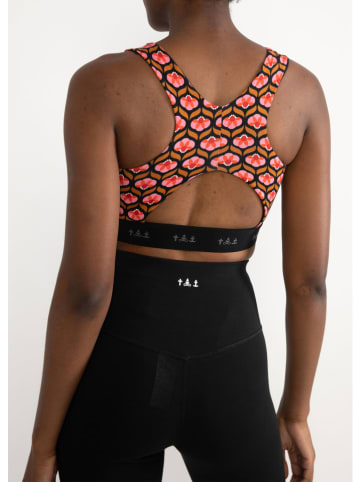 Blutsgeschwister Top "Boobies' Best Friend" in Orange/ Rosa