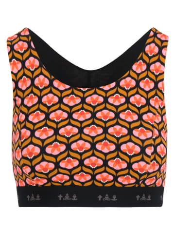 Blutsgeschwister Top "Boobies' Best Friend" oranje/lichtroze