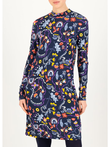 Blutsgeschwister Jurk "Lonely Lips for Ever" blauw/meerkleurig