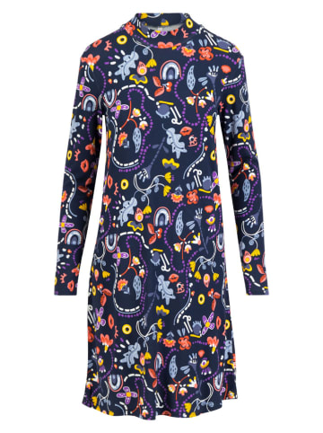 Blutsgeschwister Jurk "Lonely Lips for Ever" blauw/meerkleurig