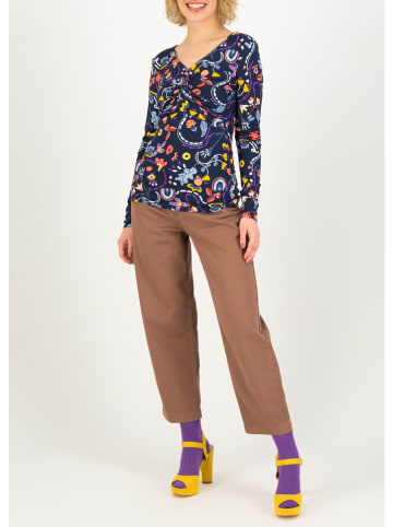 Blutsgeschwister Longsleeve "Hot Knot" in Dunkelblau