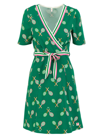 Blutsgeschwister Kleid "Court Cache" in Grün