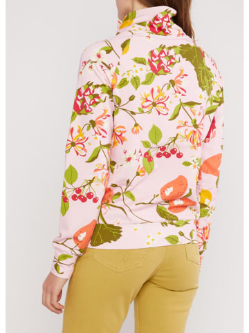 Blutsgeschwister Sweatshirt "Oh So Nett" lichtroze/groen