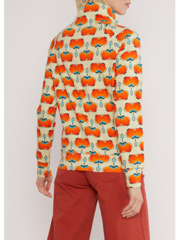 Blutsgeschwister Sweatshirt "Oh So Nett" crème/oranje