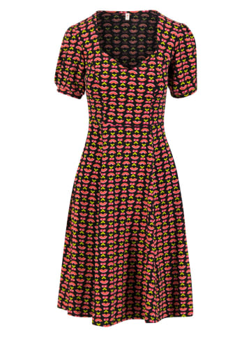 Blutsgeschwister Kleid "Joyful Heart" in Pink/ Schwarz