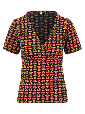 Blutsgeschwister Shirt "Mon Soleil" roze/zwart