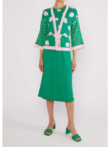 Blutsgeschwister Vest "Mingle Mangleartistic" groen/lichtroze