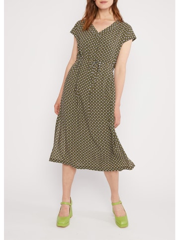 Blutsgeschwister Kleid "Total Liberty" in Grün/ Schwarz