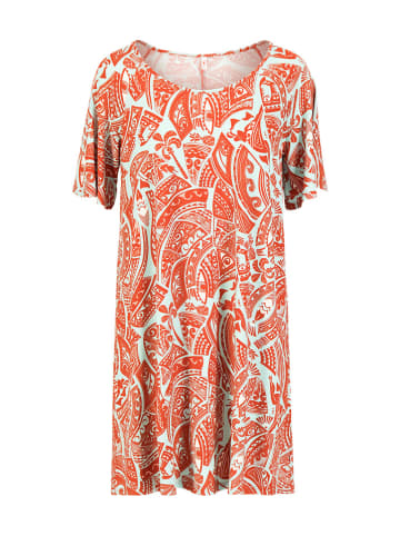 Blutsgeschwister Jurk "Fly Little Bird" rood/wit