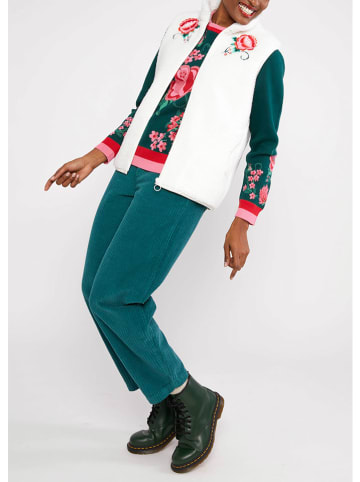 Blutsgeschwister Fleece bodywarmer wit