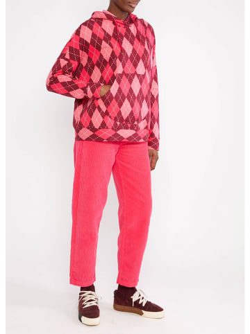 Blutsgeschwister Hoodie lichtroze/bordeaux