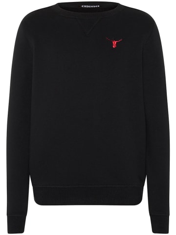 Chiemsee Sweatshirt "Eagle Rock" in Schwarz