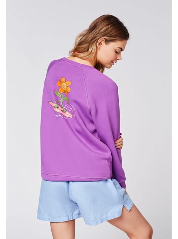 Chiemsee Sweatshirt in Lila