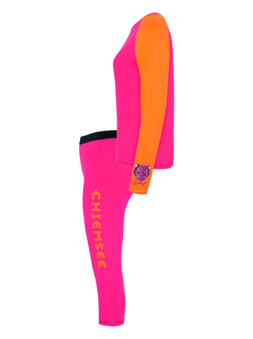 Chiemsee 2tlg. Sportwäsche-Set in Pink/ Orange