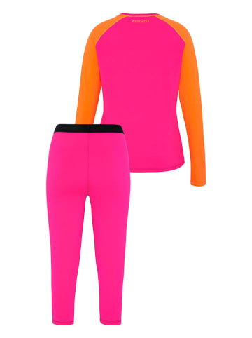 Chiemsee 2tlg. Sportwäsche-Set in Pink/ Orange