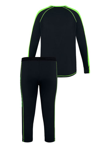 Chiemsee 2tlg. Sportwäsche-Set in Schwarz/ Grün