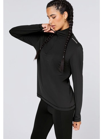 Chiemsee Fleecepullover in Schwarz