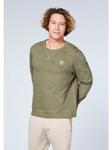 Chiemsee Sweatshirt "Teide" in Khaki