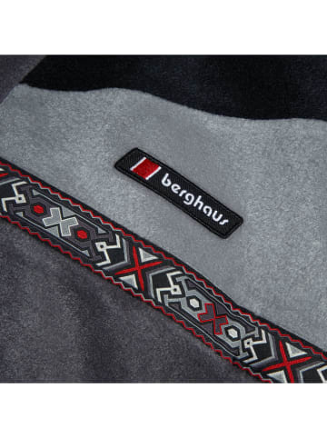 Berghaus Fleecepullover "Tramantana 91" in Schwarz/ Rot/ Grau