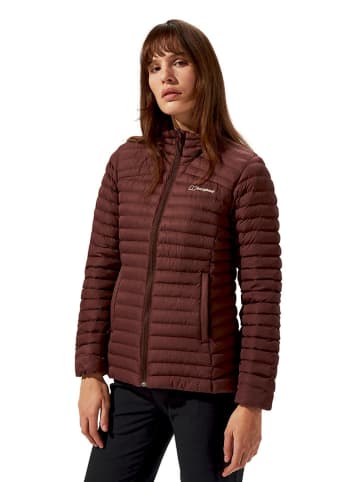 Berghaus Doorgestikte jas "Nula" bruin