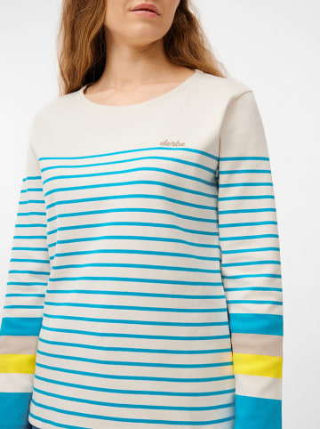 Derbe Longsleeve crème/lichtblauw