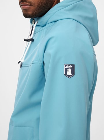 Derbe Regenjacke in Hellblau