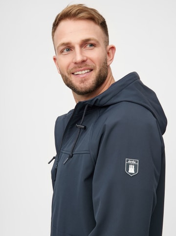 Derbe Kurtka przeciwdeszczowa w kolorze granatowym