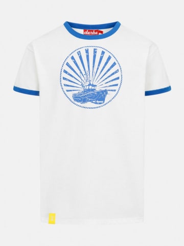 Derbe Shirt wit/blauw