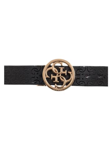 Guess Pasek w kolorze czarnym