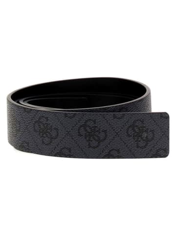 Guess Pasek w kolorze antracytowym