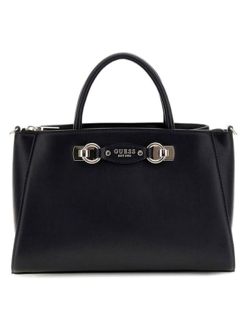 Guess Torebka "Mimina" w kolorze czarnym - 30 x 20 x 11 cm