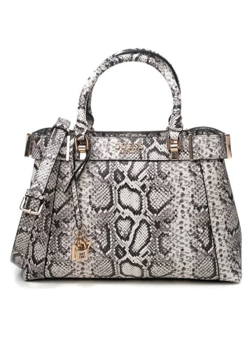 Guess Torebka w kolorze biało-szarym - 32 x 22 x 11 cm