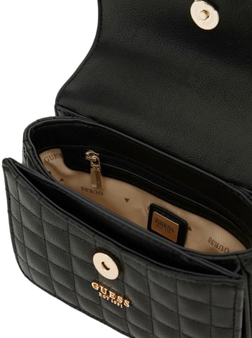 Guess Torebka "Nadira" w kolorze czarnym - 17 x 12 x 7,5 cm