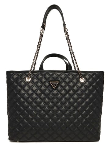 Guess Shopper bag "Giully" w kolorze czarnym - 41 x 34 x 17 cm