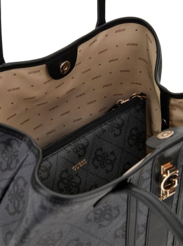 Guess Schoudertas "Erenia" antraciet - (B)40 x (H)34 x (D)20 cm