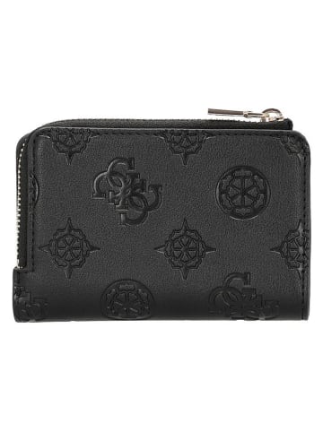 Guess Geldbörse "Cresidia" in Schwarz - (B)12 x (H)8 x (T)2,5 cm