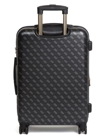 Guess Hardcase-trolley antraciet - (B)44 x (H)64 x (D)26 cm