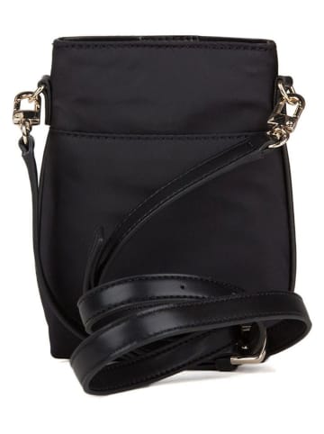 Guess Schoudertas "Follie" zwart - (B)13 x (H)18 x (D)3 cm