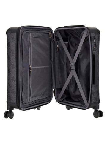 Guess Hardcase trolley  antraciet - (B)64 x (H)39 x (D)27 cm
