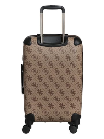 Guess Hardcase-trolley lichtbruin - (B)64 x (H)39 x (D)27 cm
