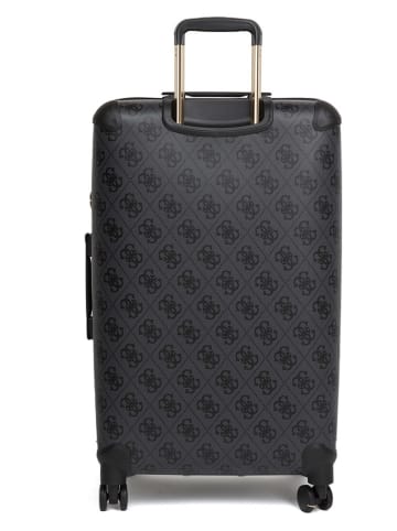 Guess Hardcase-trolley zwart - (B)46 x (H)77 x (D)33 cm