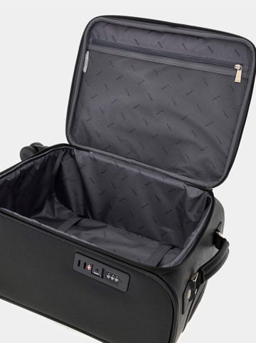 Guess Softcase-trolley zwart - (B)36 x (H)53 x (D)27 cm