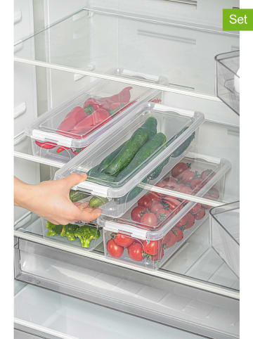 Violeta Home 4-delige set: voorraadcontainers transparant