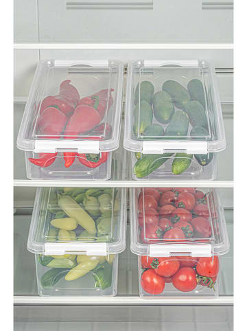 Violeta Home 4-delige set: voorraadcontainers transparant