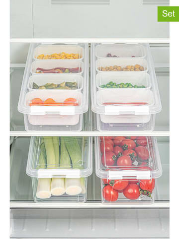 Violeta Home 4-delige set: voorraadcontainers transparant