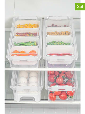 Violeta Home 4-delige set: voorraadcontainers transparant