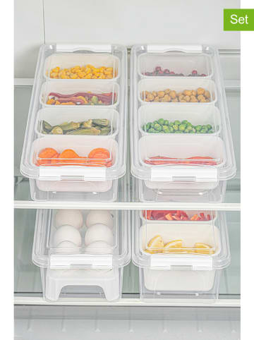 Violeta Home 4-delige set: voorraadcontainers transparant