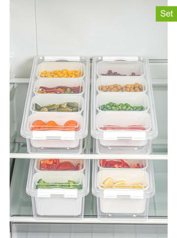 Violeta Home 4-delige set: voorraadcontainers transparant